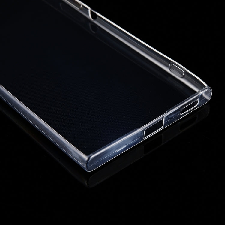 50 PCS for Sony Xperia XA1 Ultra 0.75mm Ultra-thin Transparent TPU Protective Case