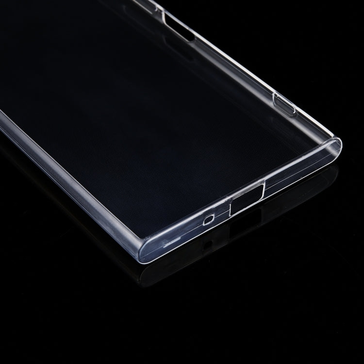 50 PCS for Sony Xperia XZ Premium 0.75mm Ultra-thin Transparent TPU Protective Case