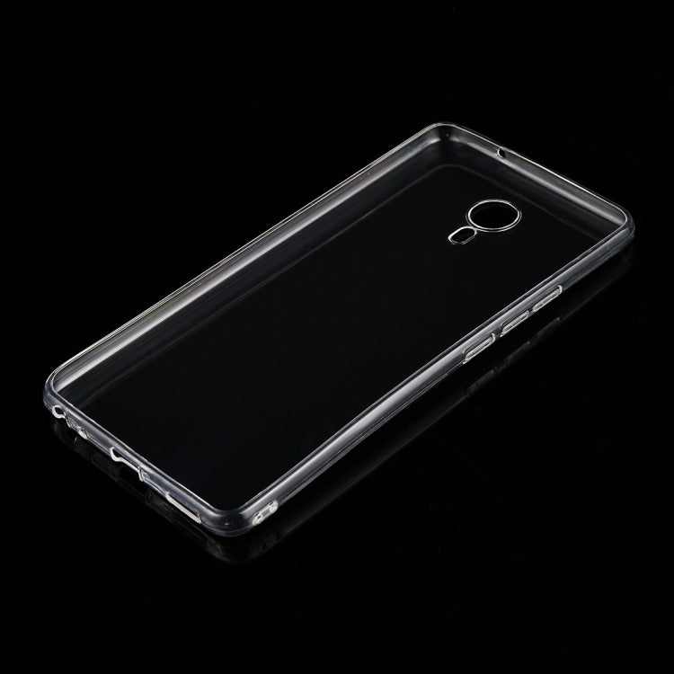 For Meizu M3 Max / Meilan Max 0.75mm Ultra-thin Transparent TPU Protective Case(Transparent)