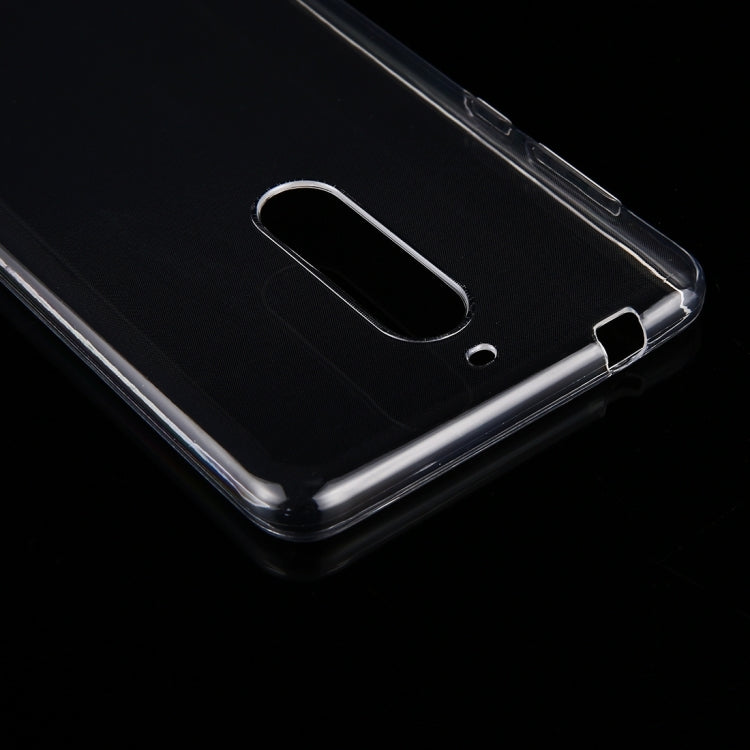 For Nokia 5 0.75mm Ultra-thin Transparent TPU Protective Case(Transparent)