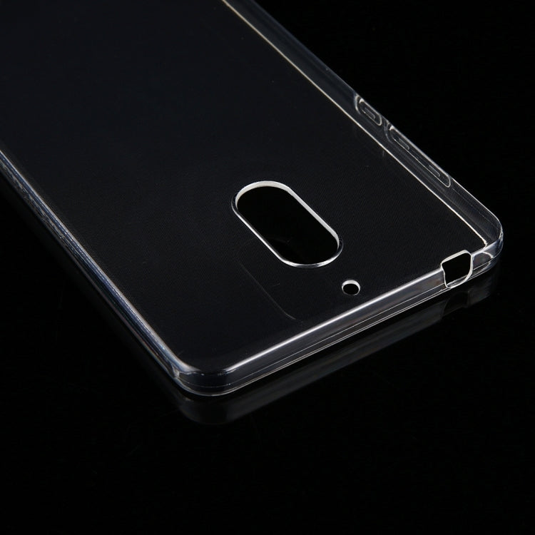 For Nokia 6 0.75mm Ultra-thin Transparent TPU Protective Case(Transparent)