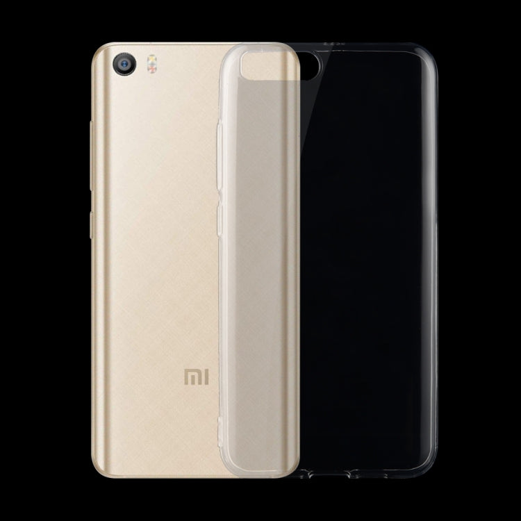For Xiaomi Mi 6 0.75mm Ultra-thin Transparent TPU Protective Case(Transparent)