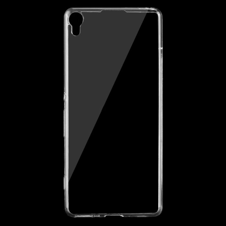50 PCS for Sony Xperia XA 0.75mm Ultra-thin Transparent TPU Protective Case