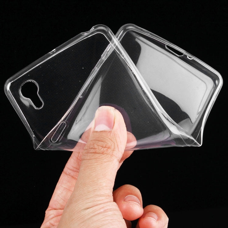 For Sony Xperia X Performance 0.75mm Ultra-thin Transparent TPU Protective Case(Transparent)