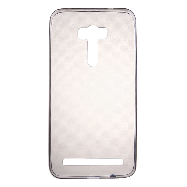 For Asus ZenFone Selfie / ZD551KL 0.75mm Ultra-thin Transparent TPU Protective Case(Grey)