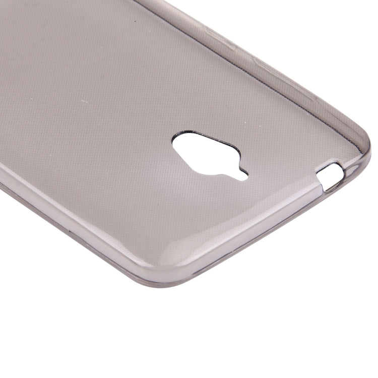 For Asus ZenFone Go / ZC500TG 0.75mm Ultra-thin Transparent TPU Protective Case(Grey)