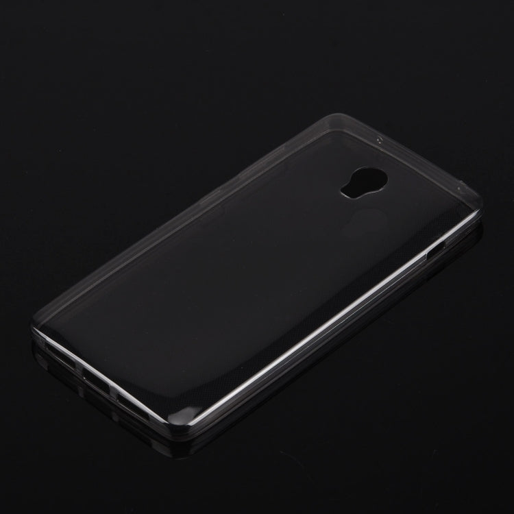 2 in 1 for Lenovo Vibe P1 (S-MPH-1082) & P1C58 (MPH0767) & P1C72 Soft Transparent TPU Protective Case Back Shell Cover + Tempered Glass Screen Film Protector