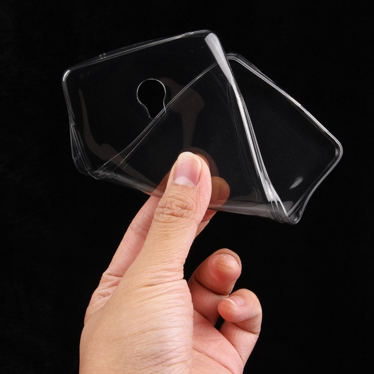 2 in 1 for Lenovo Vibe P1 (S-MPH-1082) & P1C58 (MPH0767) & P1C72 Soft Transparent TPU Protective Case Back Shell Cover + Tempered Glass Screen Film Protector