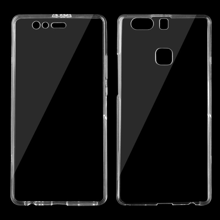For Huawei P9 Plus 0.75mm Double-sided Ultra-thin Transparent TPU Protective Case (Transparent)