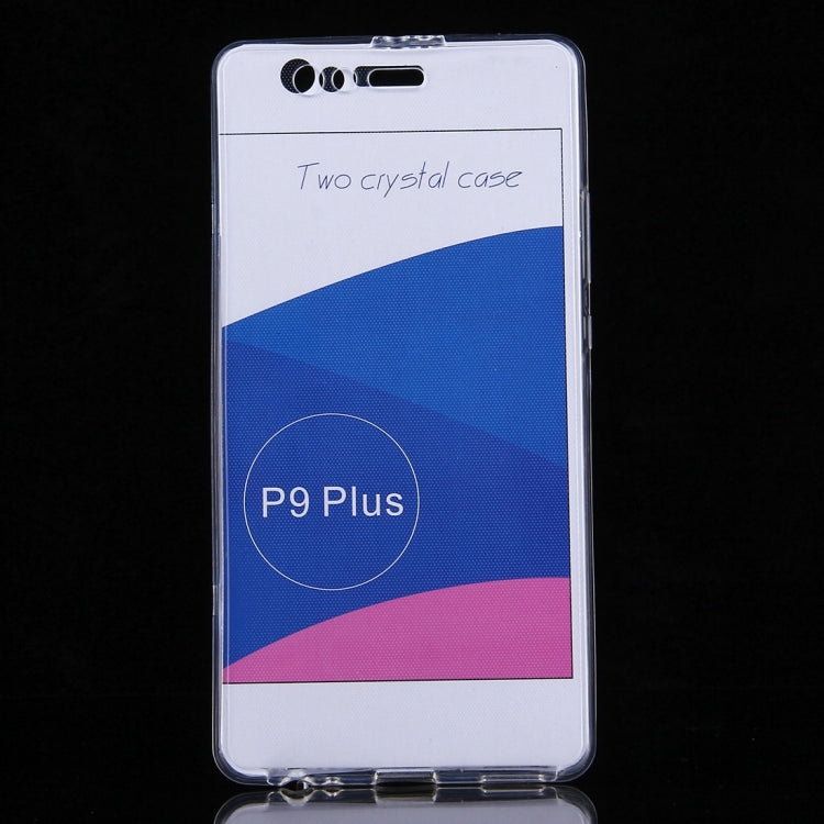 For Huawei P9 Plus 0.75mm Double-sided Ultra-thin Transparent TPU Protective Case (Transparent)
