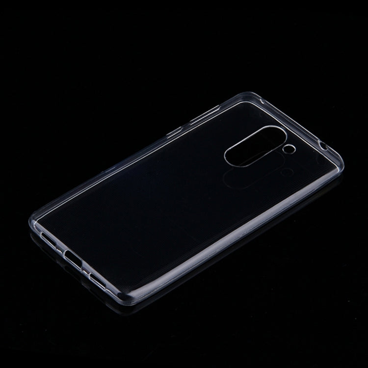 For Huawei Honor 6X 0.75mm Ultra-thin Transparent TPU Protective Case(Transparent)