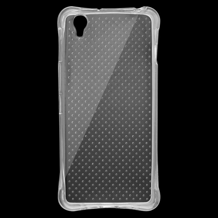 OPPO A30 / For OnePlus X Shock-resistant Cushion TPU Protective Case(Transparent)