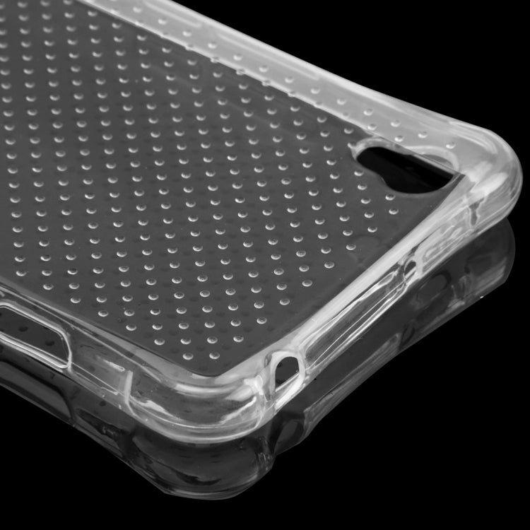 OPPO A30 / For OnePlus X Shock-resistant Cushion TPU Protective Case(Transparent)