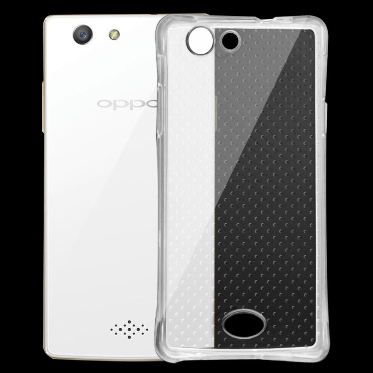 For OPPO A31T Shock-resistant Cushion TPU Protective Case(Transparent)