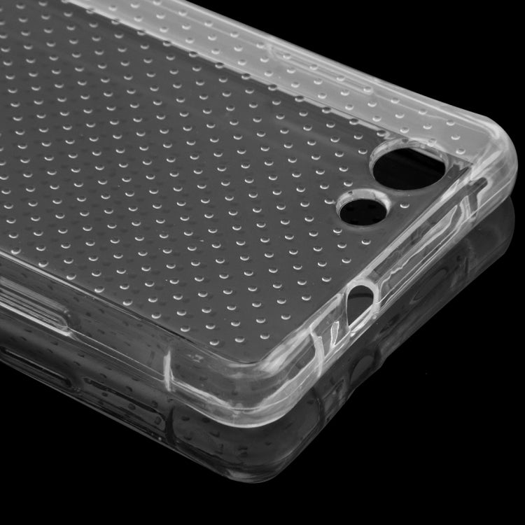 For OPPO A31T Shock-resistant Cushion TPU Protective Case(Transparent)