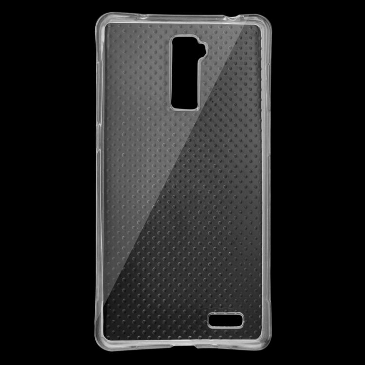 For OPPO R7 Plus Shock-resistant Cushion TPU Protective Case(Transparent)