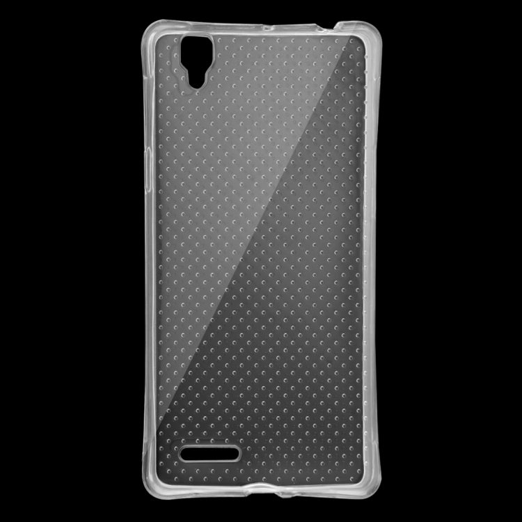 For OPPO A53 Shock-resistant Cushion TPU Protective Case(Transparent)