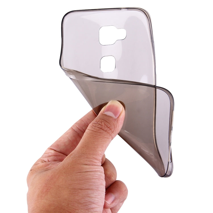 For Huawei Maimang 4 0.75mm Ultra-thin Transparent TPU Protective Case(Grey)