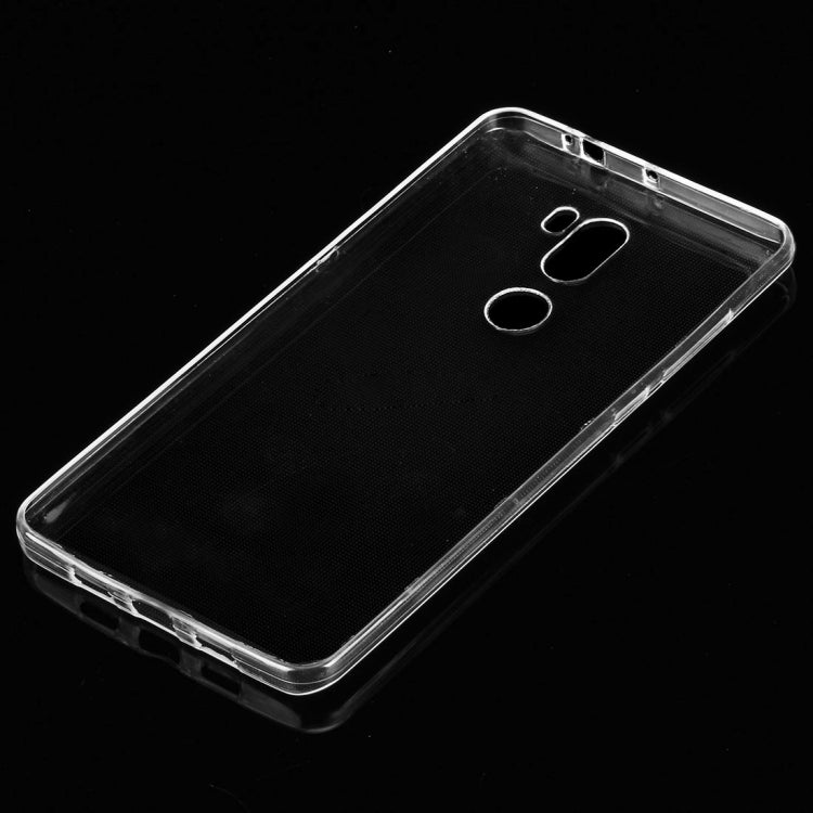 For Xiaomi Mi 5s Plus 0.75mm Ultra-thin Transparent TPU Protective Case(Transparent)