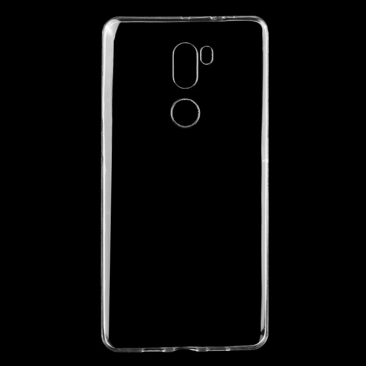 50 PCS for Xiaomi Mi 5s Plus 0.75mm Ultra-thin Transparent TPU Protective Case(Transparent)