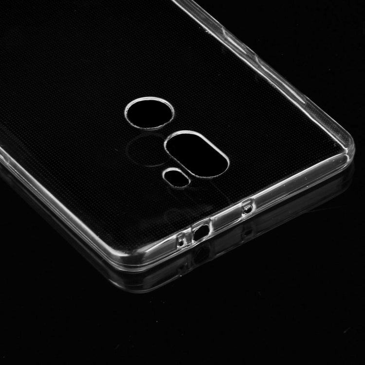 50 PCS for Xiaomi Mi 5s Plus 0.75mm Ultra-thin Transparent TPU Protective Case(Transparent)