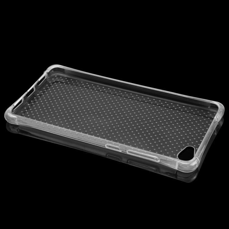 For Vivo X5 Pro Shock-resistant Cushion TPU Protective Case(Transparent)