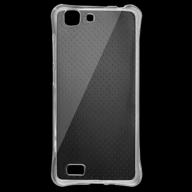 For Vivo X5L Shock-resistant Cushion TPU Protective Case(Transparent)