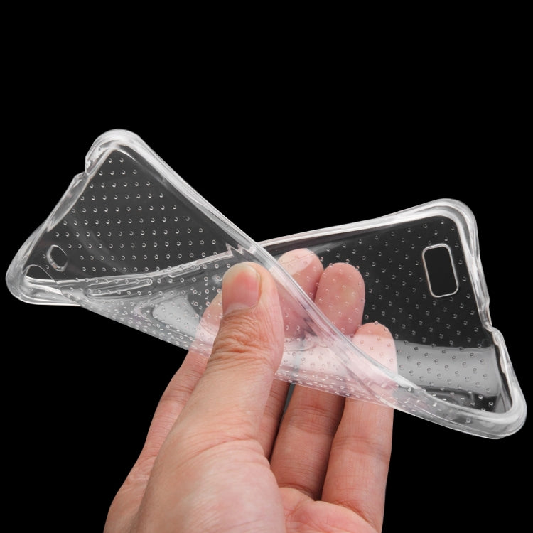 For Vivo X5L Shock-resistant Cushion TPU Protective Case(Transparent)