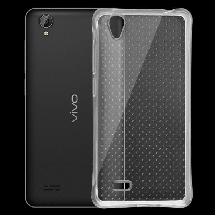 For Vivo Y31 Shock-resistant Cushion TPU Protective Case(Transparent)