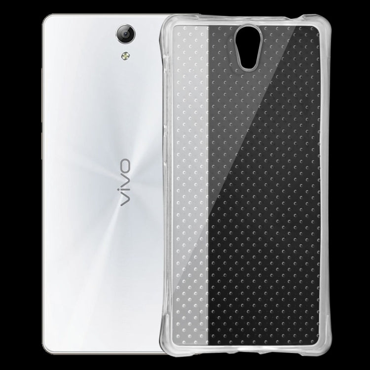 For Vivo Y33 Shock-resistant Cushion TPU Protective Case(Transparent)