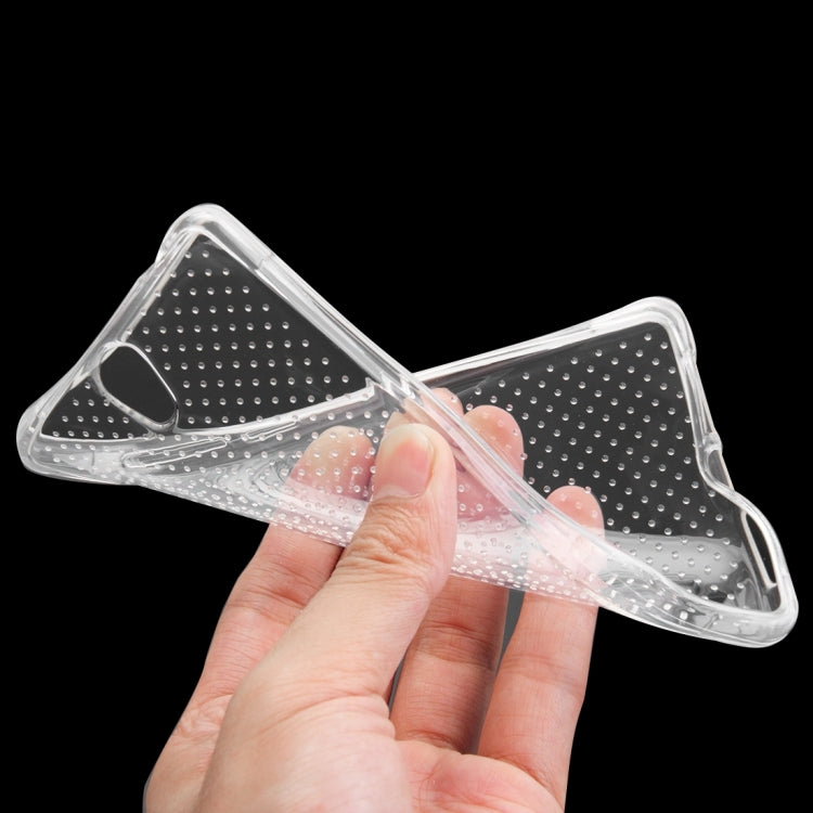 For Vivo Y33 Shock-resistant Cushion TPU Protective Case(Transparent)