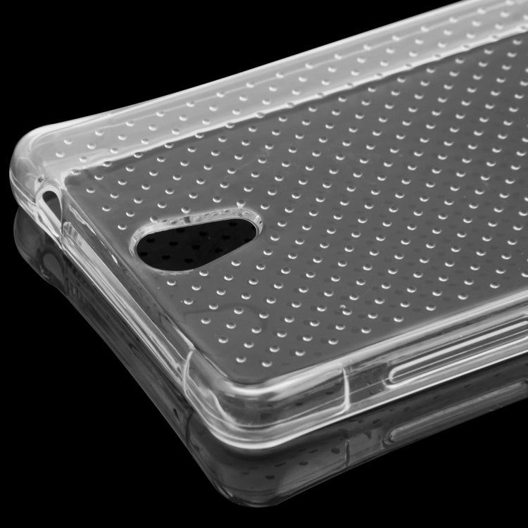 For Vivo Y33 Shock-resistant Cushion TPU Protective Case(Transparent)