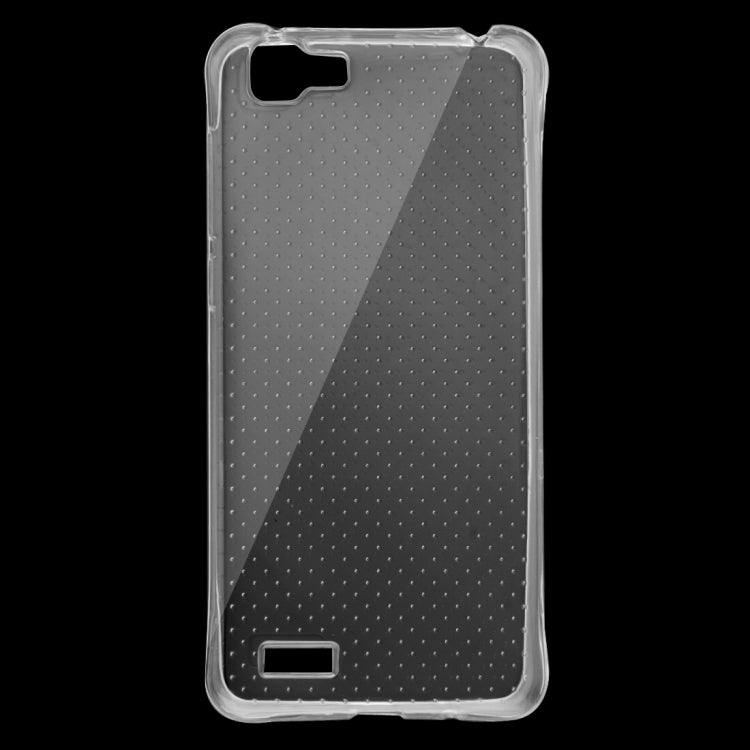 For Vivo Y35 Shock-resistant Cushion TPU Protective Case(Transparent)
