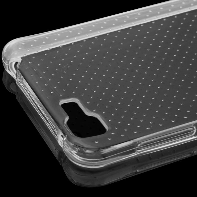 For Vivo Y35 Shock-resistant Cushion TPU Protective Case(Transparent)