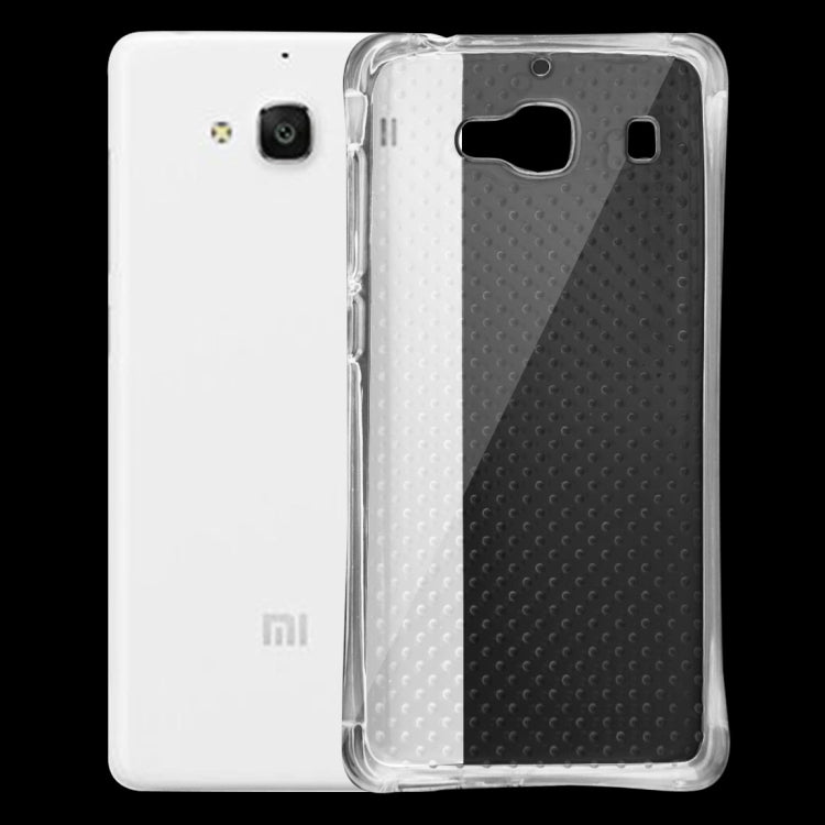 For Xiaomi Redmi 2S Shock-resistant Cushion TPU Protective Case(Transparent)