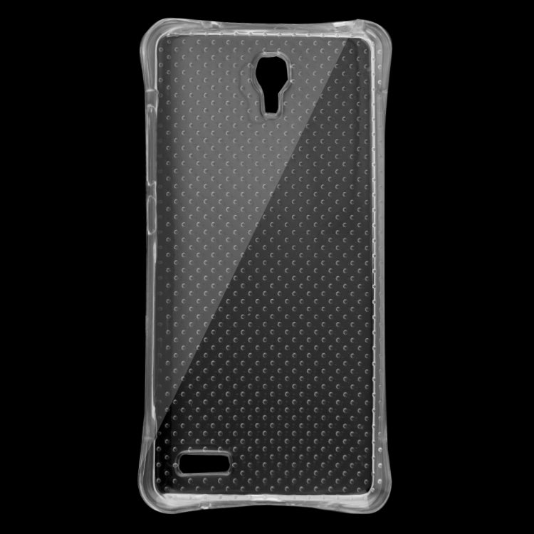 For Xiaomi Redmi Note Shock-resistant Cushion TPU Protective Case(Transparent)