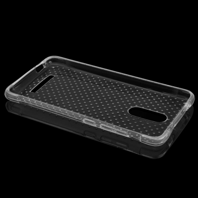 For Xiaomi Redmi Note 3 Shock-resistant Cushion TPU Protective Case(Transparent)