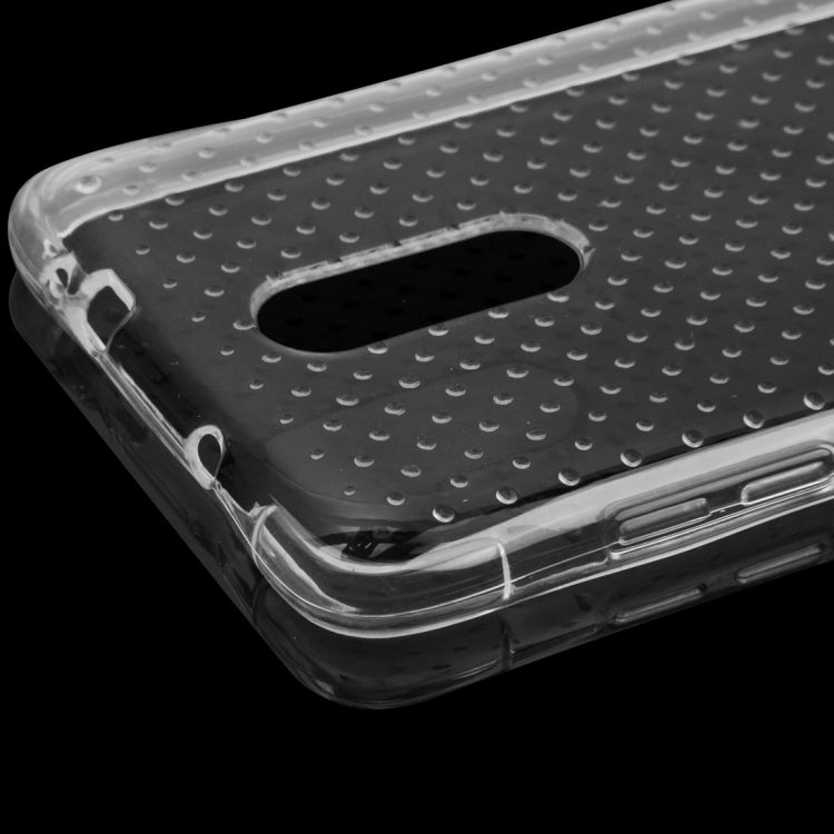 For Xiaomi Redmi Note 3 Shock-resistant Cushion TPU Protective Case(Transparent)