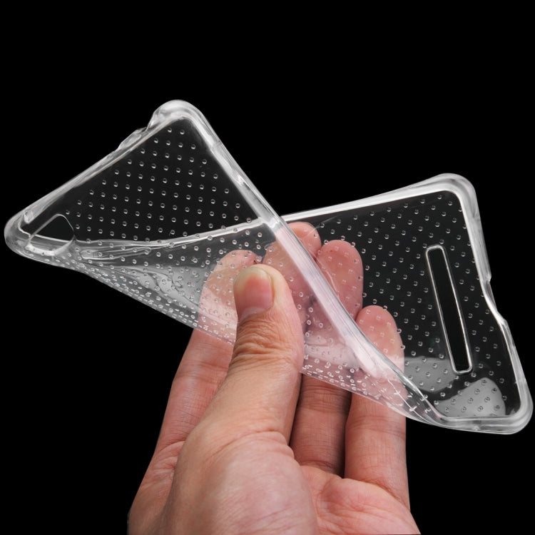 For Xiaomi Mi 4c Shock-resistant Cushion TPU Protective Case(Transparent)
