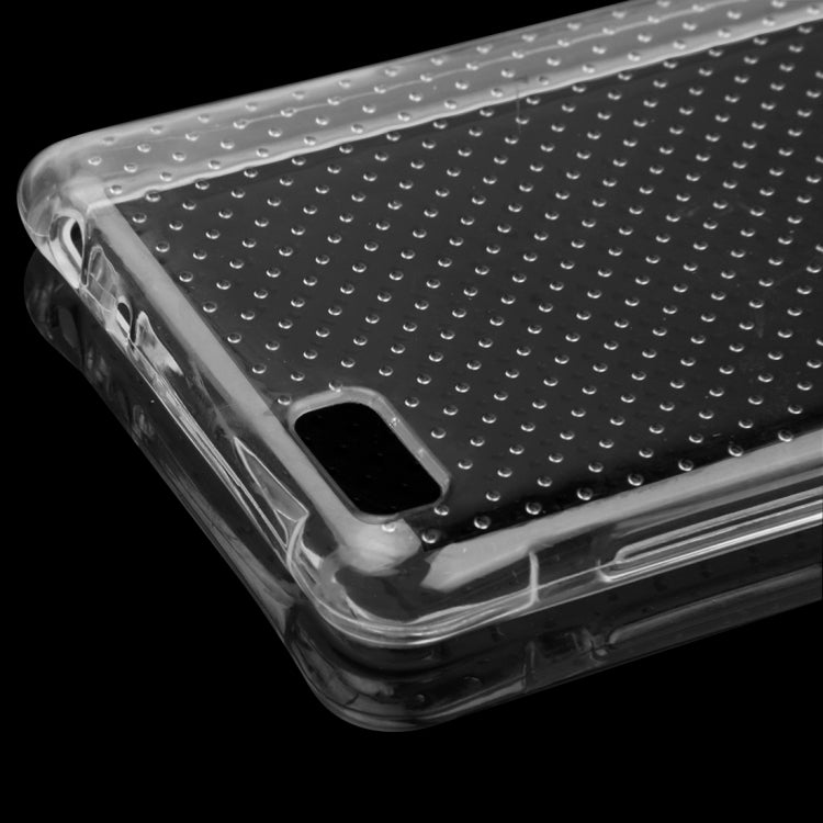 For Xiaomi Mi 4c Shock-resistant Cushion TPU Protective Case(Transparent)