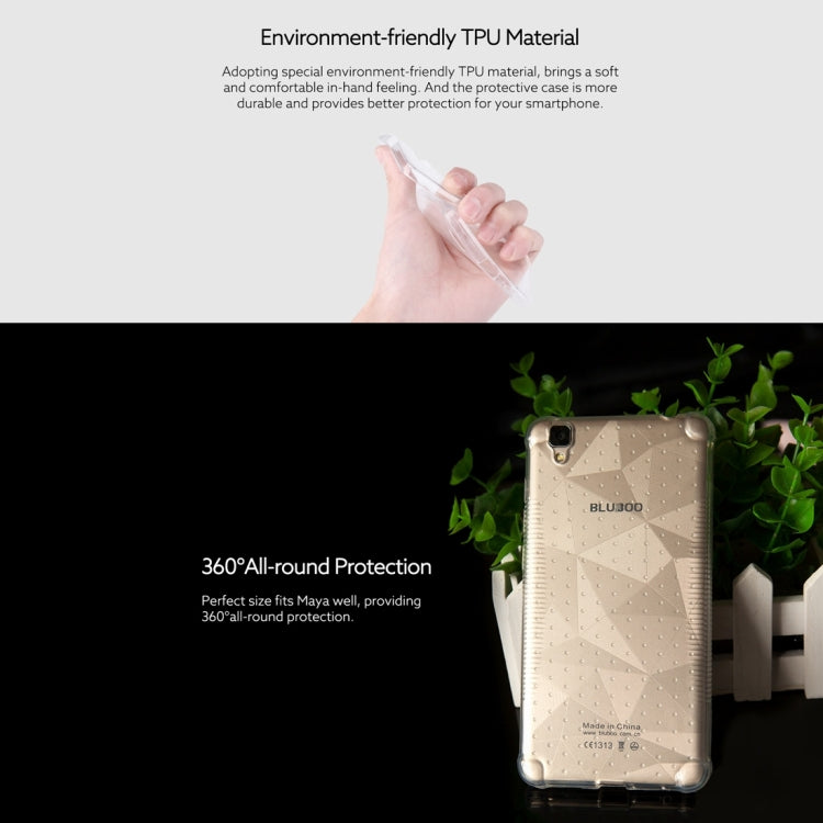 BLUBOO for Maya (MPH0370) Shock-resistant Cushion TPU Protective Case