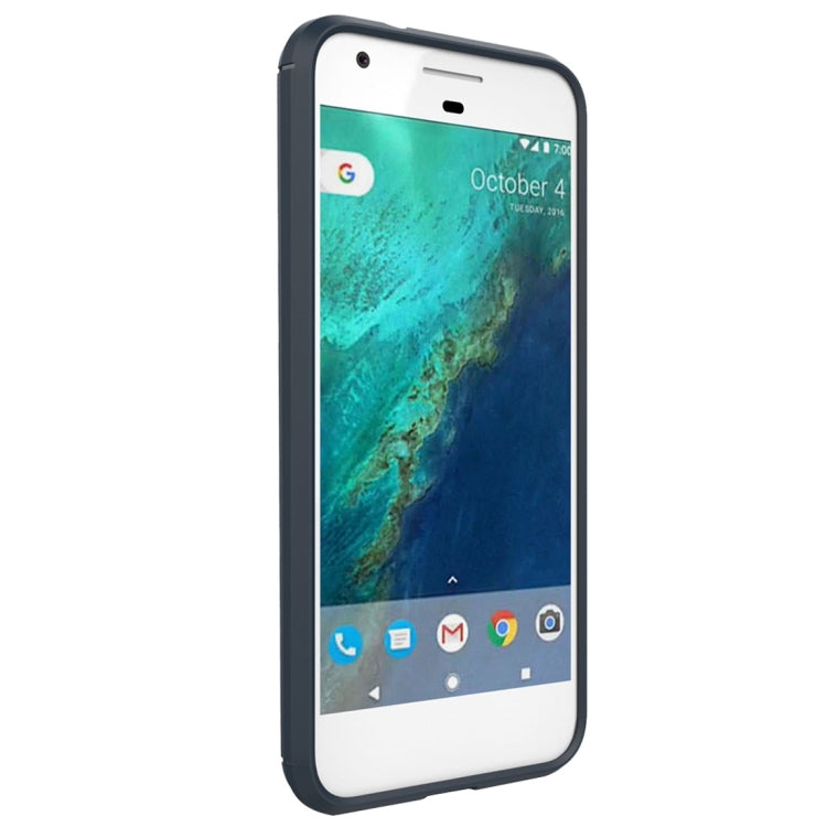 For Google Pixel Brushed Carbon Fiber Texture Shockproof TPU Protective Case