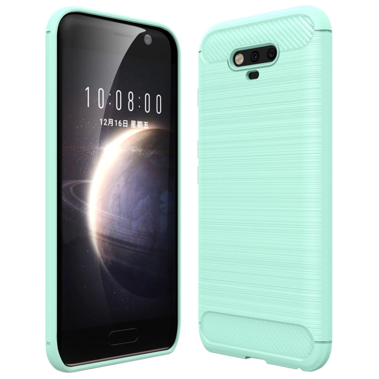 For Huawei Honor Magic Brushed Carbon Fiber Texture Shockproof TPU Protective Case