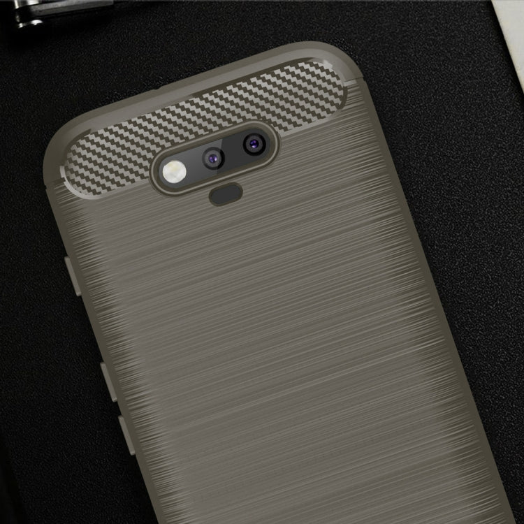 For Huawei Honor Magic Brushed Carbon Fiber Texture Shockproof TPU Protective Case
