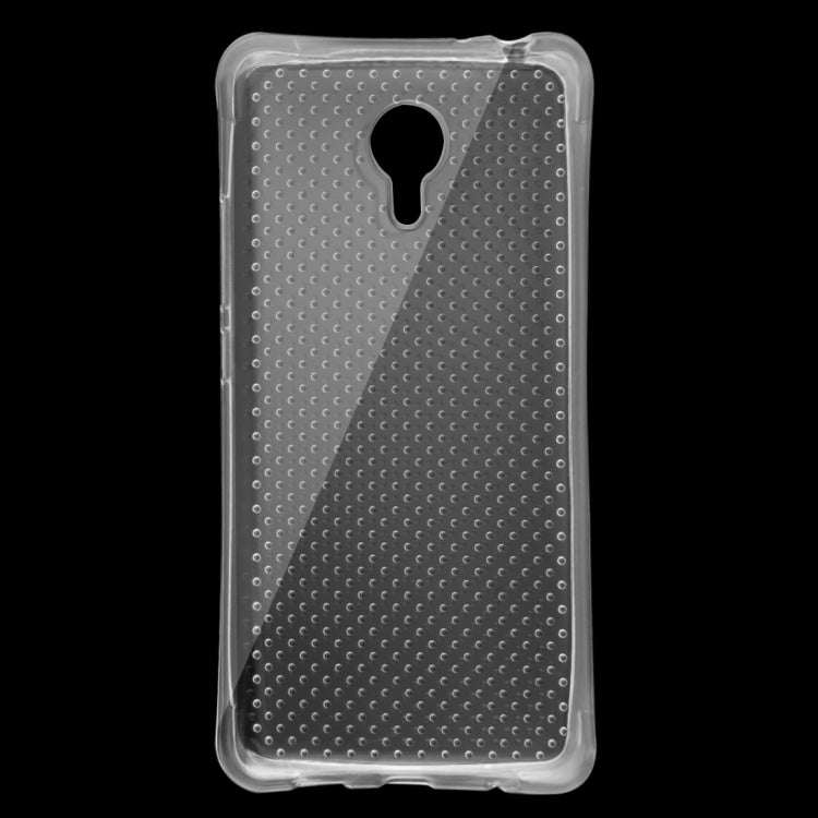 For Meizu MX5 Pro Shock-resistant Cushion TPU Protective Case(Transparent)