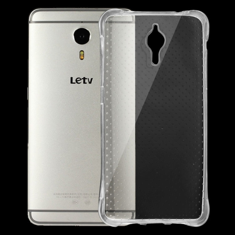 For Letv Le Pro Shock-resistant Cushion TPU Protective Case(Transparent)