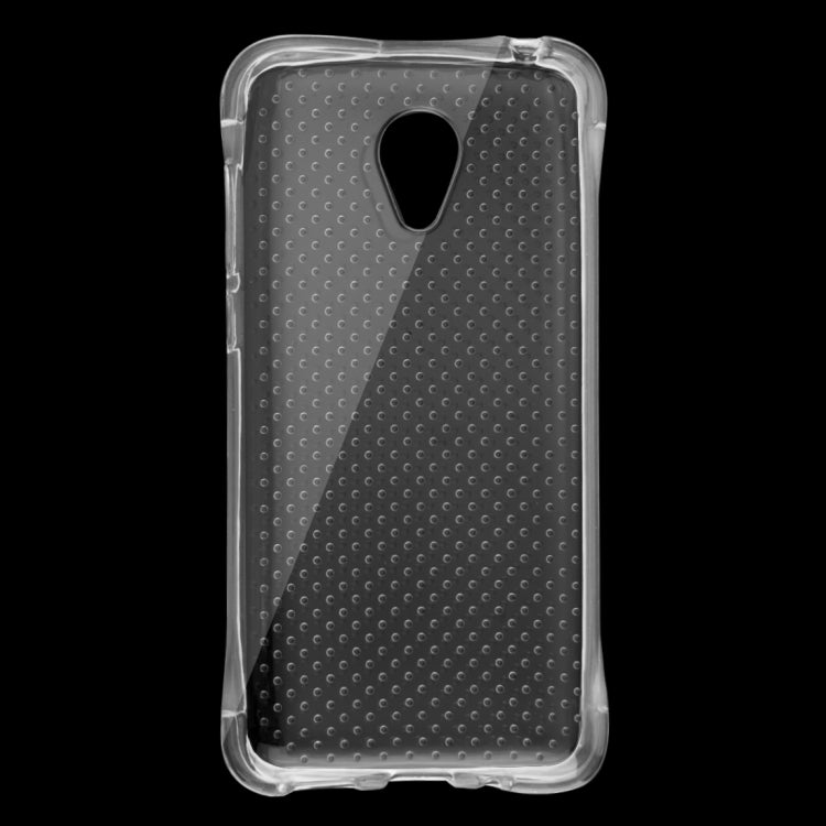 For Meizu M2 Shock-resistant Cushion TPU Protective Case(Transparent)