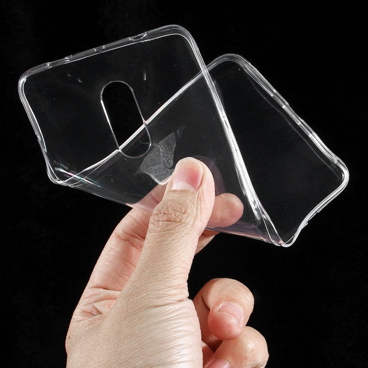 For Xiaomi Redmi Note 4X 0.75mm Ultra-thin Transparent TPU Protective Case(Transparent)