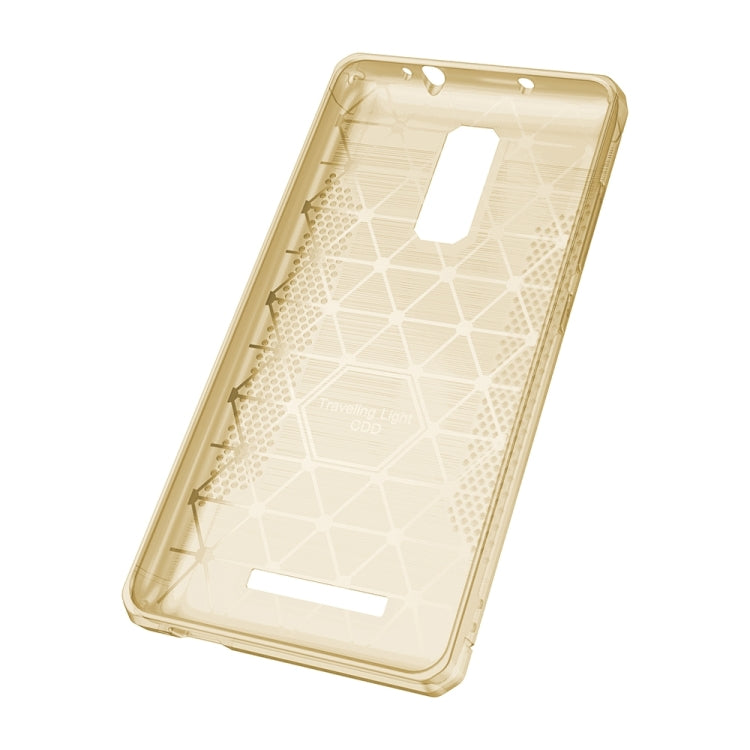 For Xiaomi Redmi Note 3 Brushed Texture Carbon Fiber Anti-slip TPU Protective Cover Case