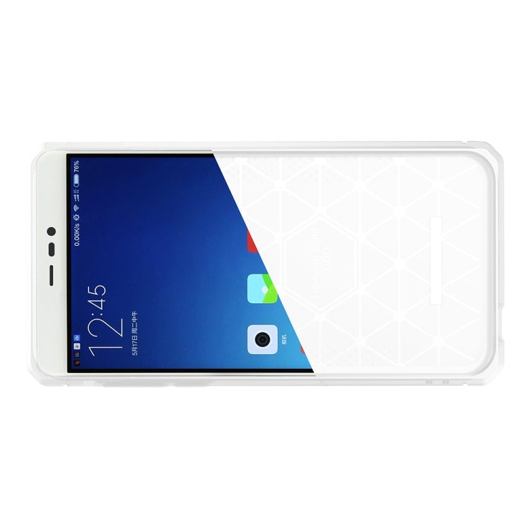 For Xiaomi Redmi Note 3 Brushed Texture Carbon Fiber Anti-slip TPU Protective Cover Case